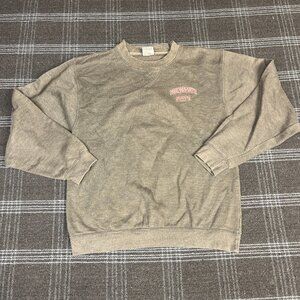 Youngstown State Crewneck Sweatshirt Mens Small Gray Penguin Long Sleeve